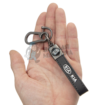 Авто карабин кожаный KIA