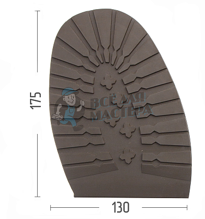 Профилактика форм. мужск Tank(908) коричневая