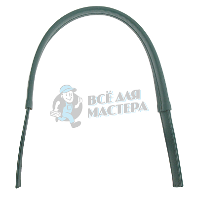 Ручка сумочная, плоская (7156), 65см, цв.изумрудный