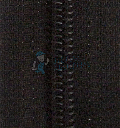 Молния №7 40см Чёрный