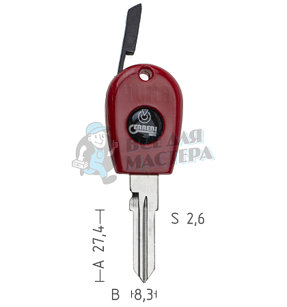 T00GB14RPB TP00FI-13P3 GT15RTE а/пласт.с мест.п/чип ALFAROMEO - Чертеж