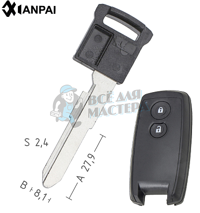 Лезвие SUZU14P2 HU133 SZ18P174 КНР