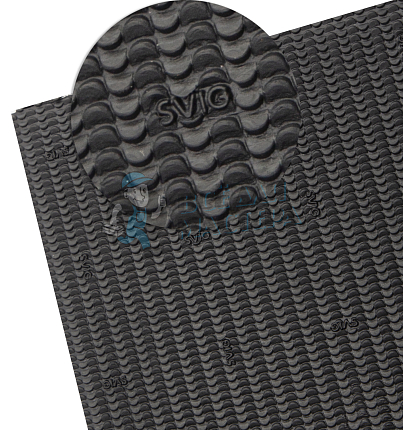 Лист профилактический SVIG 305 SOUND TREKKING 63х73см 4мм черный