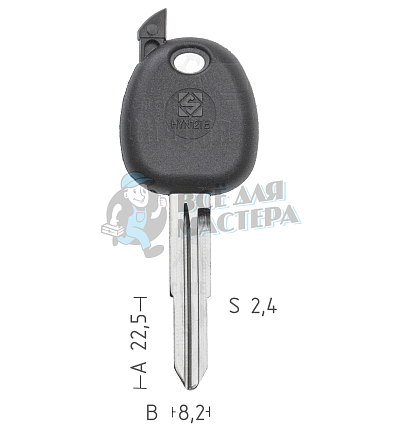 T00HYN12P T00HY-9P2 HYN12T0 а/пласт.с мест.п/чип HYUNDAI