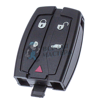 Корпус ключа FO-24 HU101 HF65 4 кнопки + паника КНР