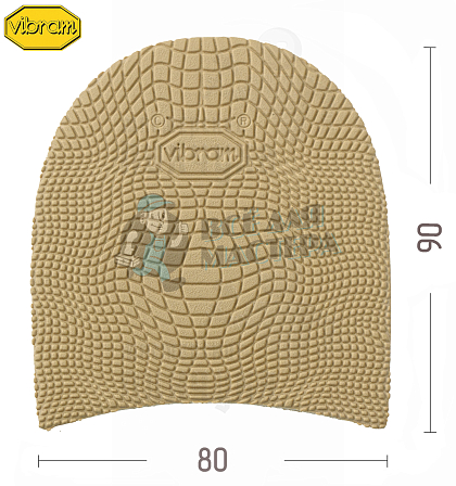 Набойка "Vibram Explosion" 5340 (020),цв. бежевый - Чертеж