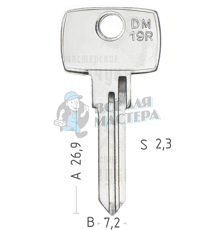 DM19R DOM-12 DM17R DO23L - Чертеж