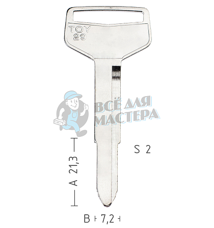 TY30P  TOYO-22  TOY29  TY39L - Чертеж