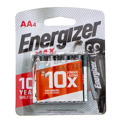 Батарейка Energizer LR06 BL4 MAX (4/96) - Чертеж