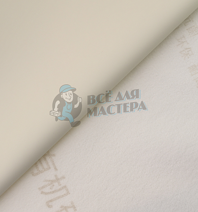 Искусственная кожа на микрофибре (тип Nappa Premium) молочный цв. (218-01), т.1,2мм 100см*140см