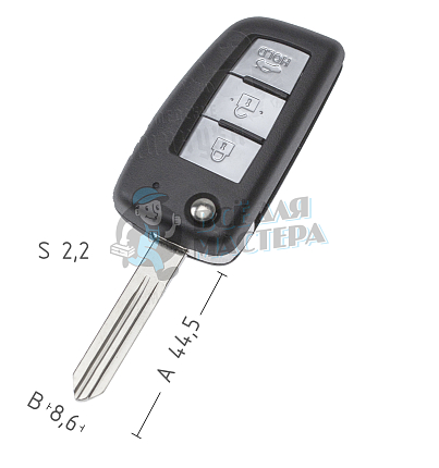 Корпус  NISSAN NSN14 3кн выкид   КНР