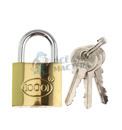 Навесной замок "IOOOI" 31мм (263)