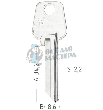 BLT-1   BLT1R   RUS21L   BLK1S - Чертеж