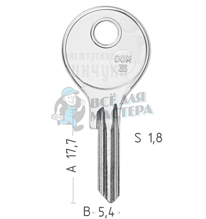 DM15R DOM-35 DM8R DO12L - Чертеж