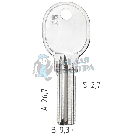 IS-6D   IE15   ISE24   I15   ISE15 - Чертеж