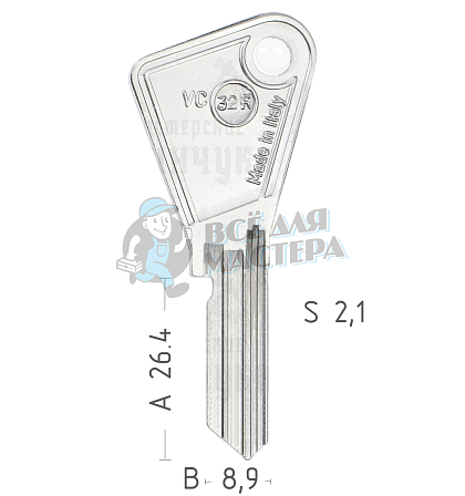 VC32R  VA-RN  VAC32  VA45  - Чертеж