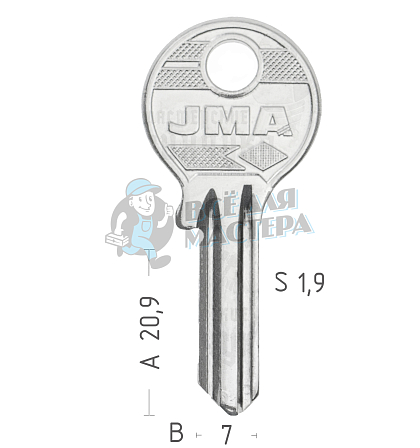 BAB6R/V9R BAB-6 VI7R VRO13L - Чертеж