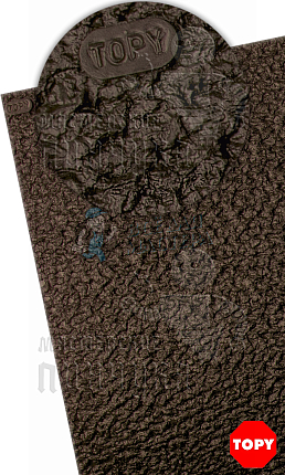 Проф. листовая Topy Rug 960х600х3мм Коричневый (10)
