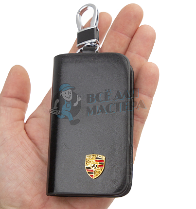 Ключница с карабином PORSCHE