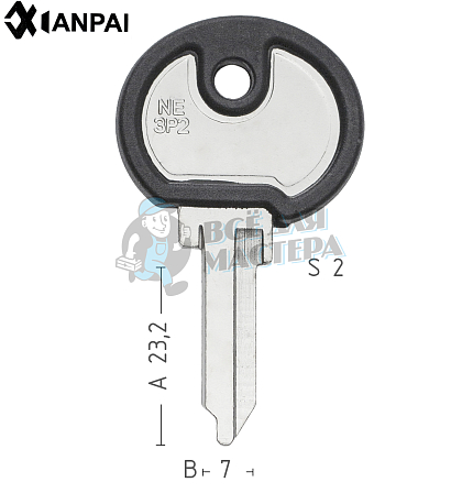 NE-3.P2   NE20NP   NE21P   ВАЗ КНР - Чертеж