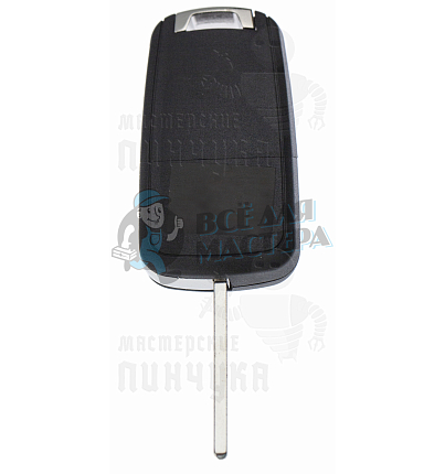 Корпус выкидного ключа OP-11P HU100 HF66P 3 кнопки 2 КНР  CHEVROLET