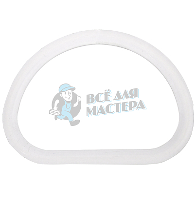 Ручка для сумки, акриловая, цв.прозрачный