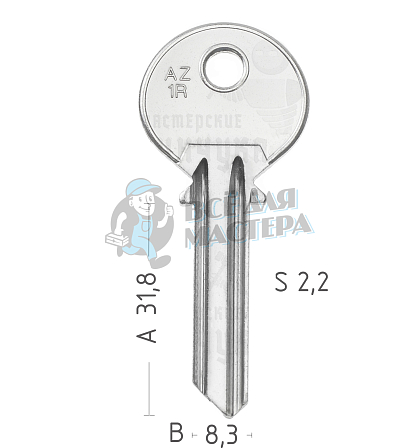 AZ6S AZ-3I AZ1R AZL11L - Чертеж