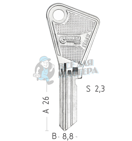 VC75  VA-49  VAC54  VA66  - Чертеж