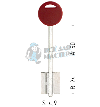 BRD25DP (красный, кругл.)
