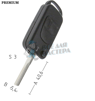 Корпус MERCEDES S48 YM30 3кн