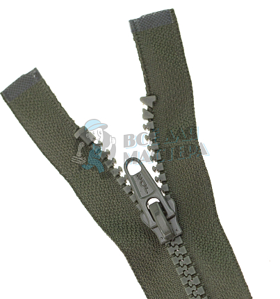 Молния Трактор "JUDSON", 80см, Тип-5, разъёмная двухзамковая, цв.хаки