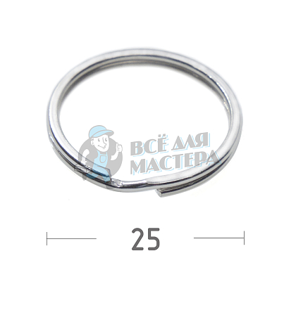 КОЛЬЦО 25D ПЛОСКОЕ  - Чертеж
