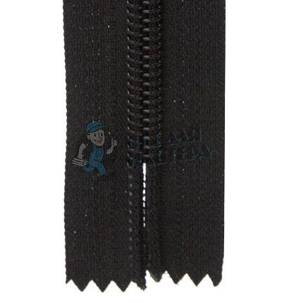 Молния обувная т7 "Judson" нейлон, 40см Чёрный