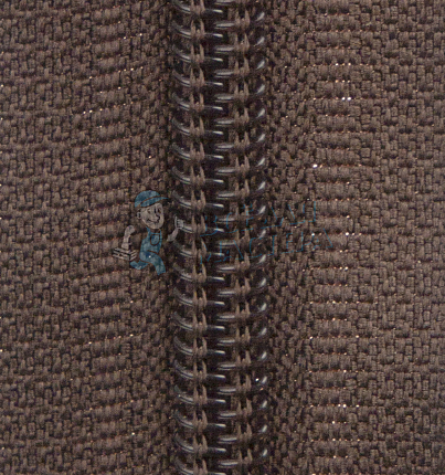 Молния 30 см Коричневый