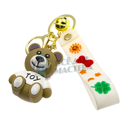 Брелок для ключей "Мишка TOY" 