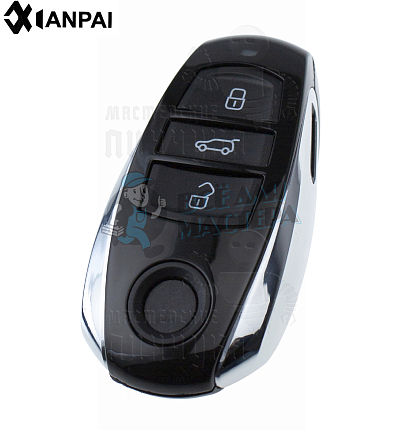 Корпус ключа HU-HAA.P1 HU66 HF55P65 3 кнопки КНР   VOLKSWAGEN