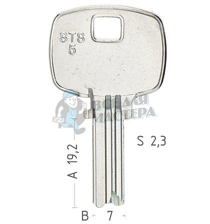 STS-X5 STS5 SS8 STS10 - Чертеж