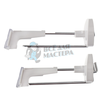 Крючок антивандальный с ценникодержателем