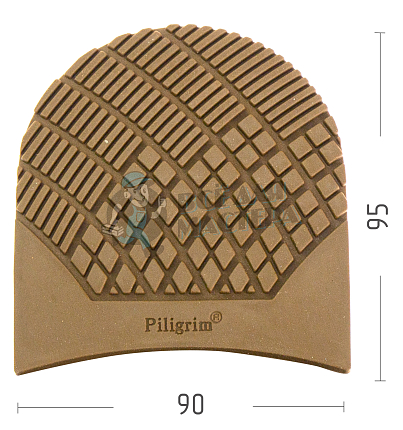 Набойка PILIGRIM Н0018, цв.хаки
