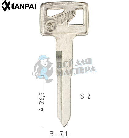 HOND-20D HON42R - Чертеж
