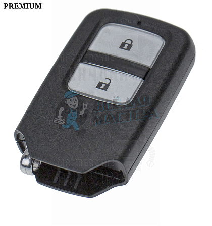 Корпус ключа HOND-31 HON66 HD58 2 кнопки КНР  HONDA - Чертеж