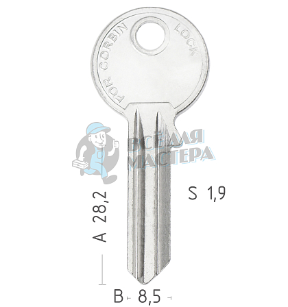 CO15 COR-1D CB6 КНР - Чертеж