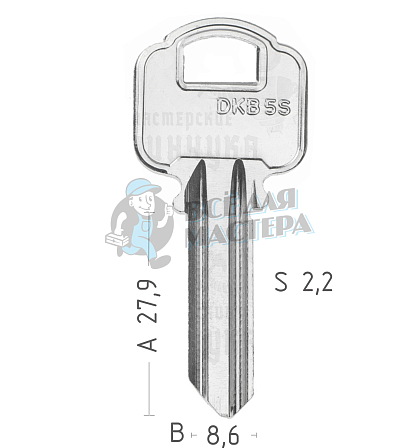 DKB5S DEK-2 DK8R - Чертеж