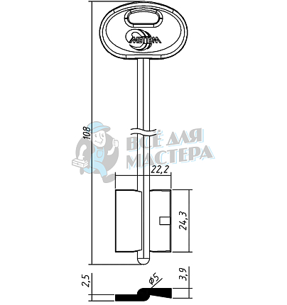 MET11DP (желтый)