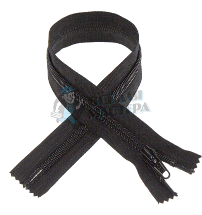 Молния обувная т7 "Judson" нейлон, 40см Чёрный