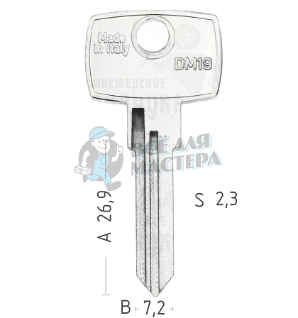 DM19 DOM-12D DM17 DO23 - Чертеж