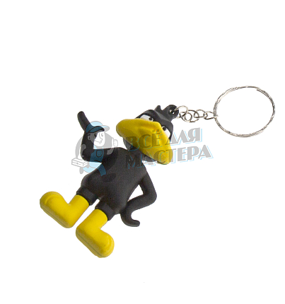 Брелок для ключей "Даффи Дак" с кольцом