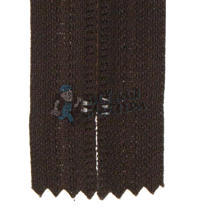 Молния №7 35см Коричневая