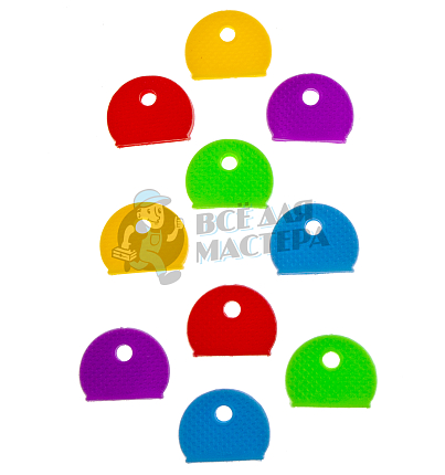 Шляпки резиновые цветные