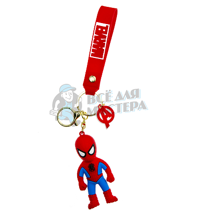 Брелок для ключей "Человек паук" + карабин